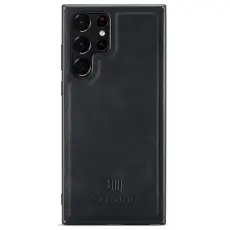 DG.MING Galaxy S24 Ultra Skal Läderbelagt Svart