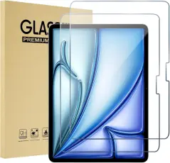 2-Pack iPad Air 11 2025 / 2024 Skärmskydd I Härdat Glas