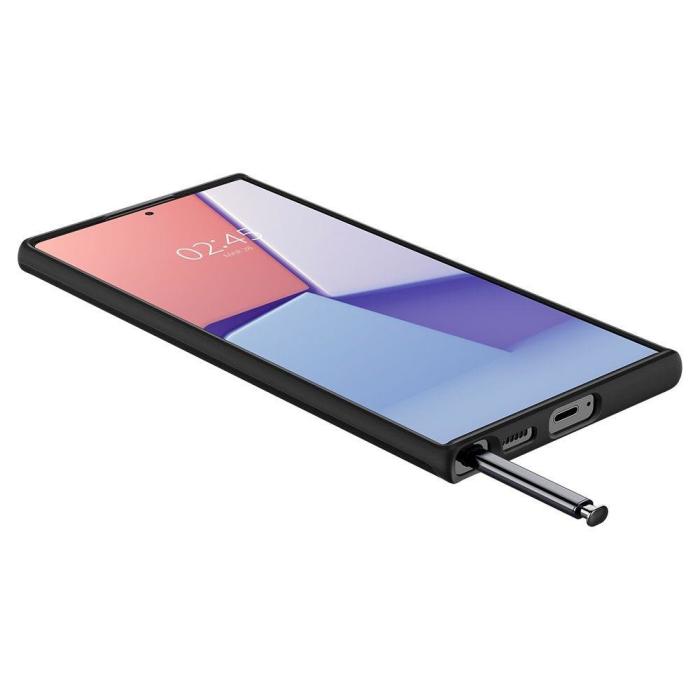 Bild 5, Spigen Samsung Galaxy S22 Ultra Skal Thin Fit Svart