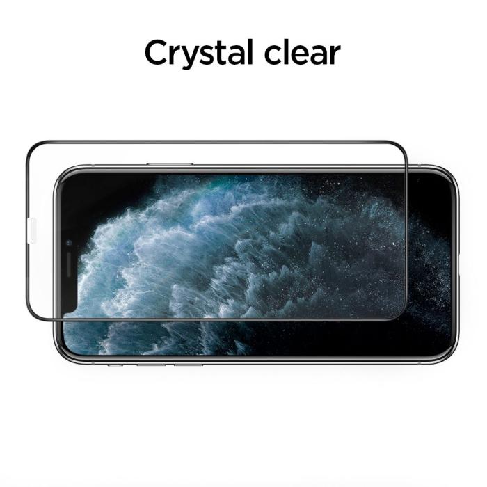 Bild 5, Spigen iPhone 11 Pro Max ALM Glas FC Heltäckande Skärmskydd