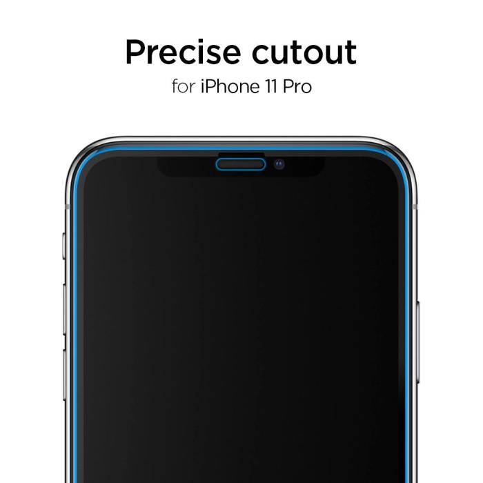 Bild 6, Spigen iPhone 11 Pro Max ALM Glas FC Heltäckande Skärmskydd