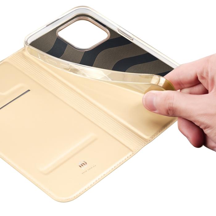 Bild 6, DUX DUCIS iPhone 14 Pro Max Fodral Skin Pro Guld