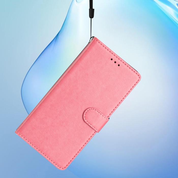 Bild 5, Xiaomi Redmi Note 14 5G Plånboksfodral Läder Rosa