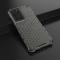 Samsung Galaxy S21 Ultra - Armor Honeycomb Textur Skal - Svart