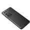 Samsung Galaxy S21 Ultra - Kolfiber Textur Skal - Svart