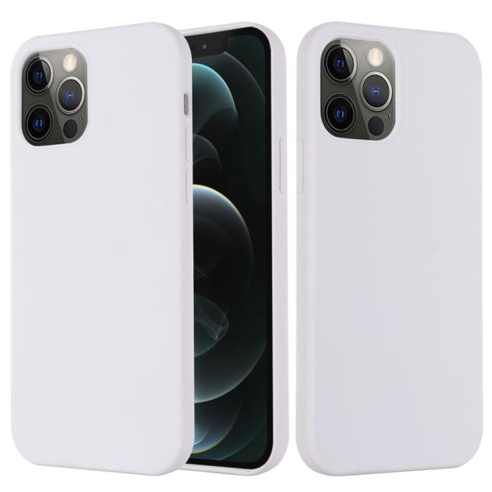 Bild 1, iPhone 13 Pro Max - MagSafe Liquid Silikon Skal - Vit