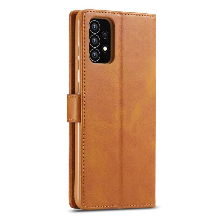 Bild 3, LC.IMEEKE Samsung Galaxy A53 5G Fodral Läder Brun