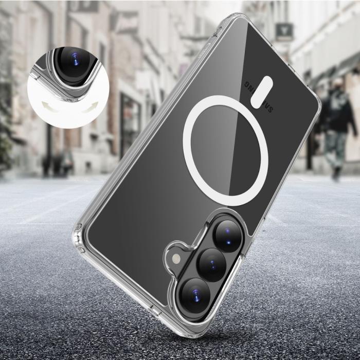 Bild 6, Tech-Protect Galaxy S26 Skal MagSafe FlexAir Hybrid Transparent
