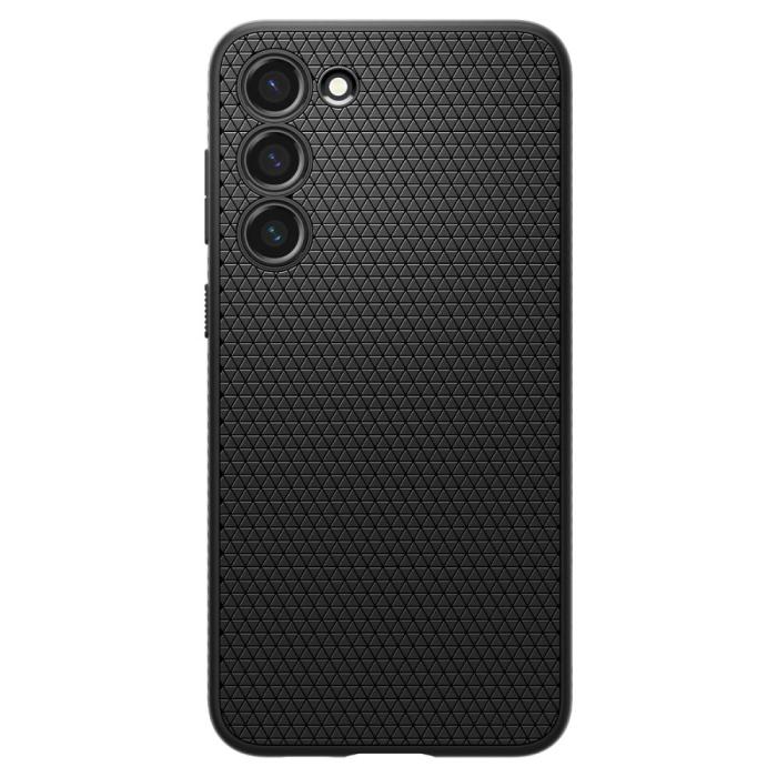 Bild 2, Spigen Samsung Galaxy S23 Skal Liquid Air Matt Svart
