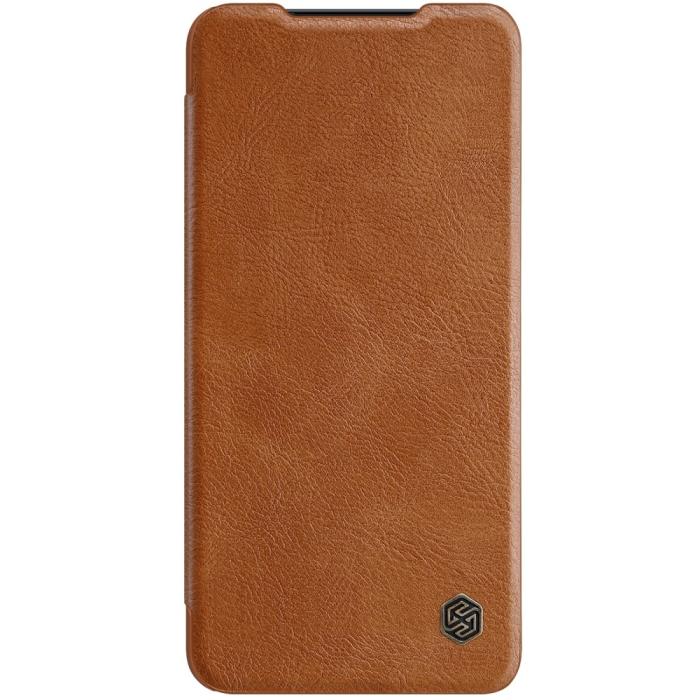 Bild 2, NILLKIN Samsung Galaxy S22 Ultra Fodral Qin Series Brun