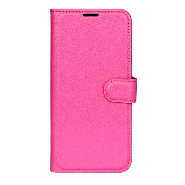 Bild 6, OnePlus Nord 4 Fodral Litchi Läder Rosa