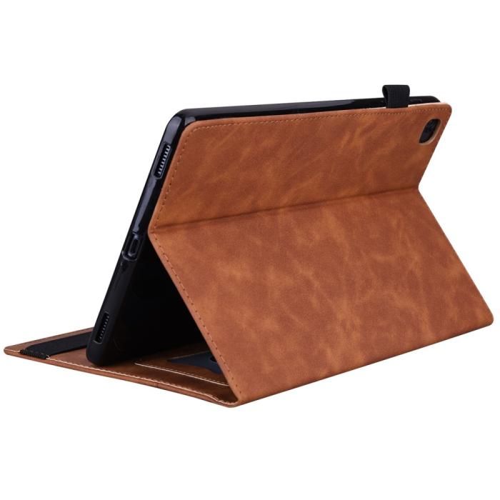 Bild 4, Lenovo Tab M10 Plus Gen 3 Fodral Frontficka Och Pennhållare Brun