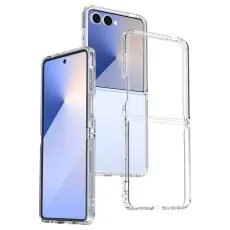 Samsung Galaxy Z Flip 8 Skal St&ouml;tt&aring;ligt TPU Transparent
