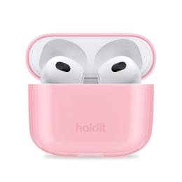 holdit AirPods 3 Skal Seethru Bright Pink