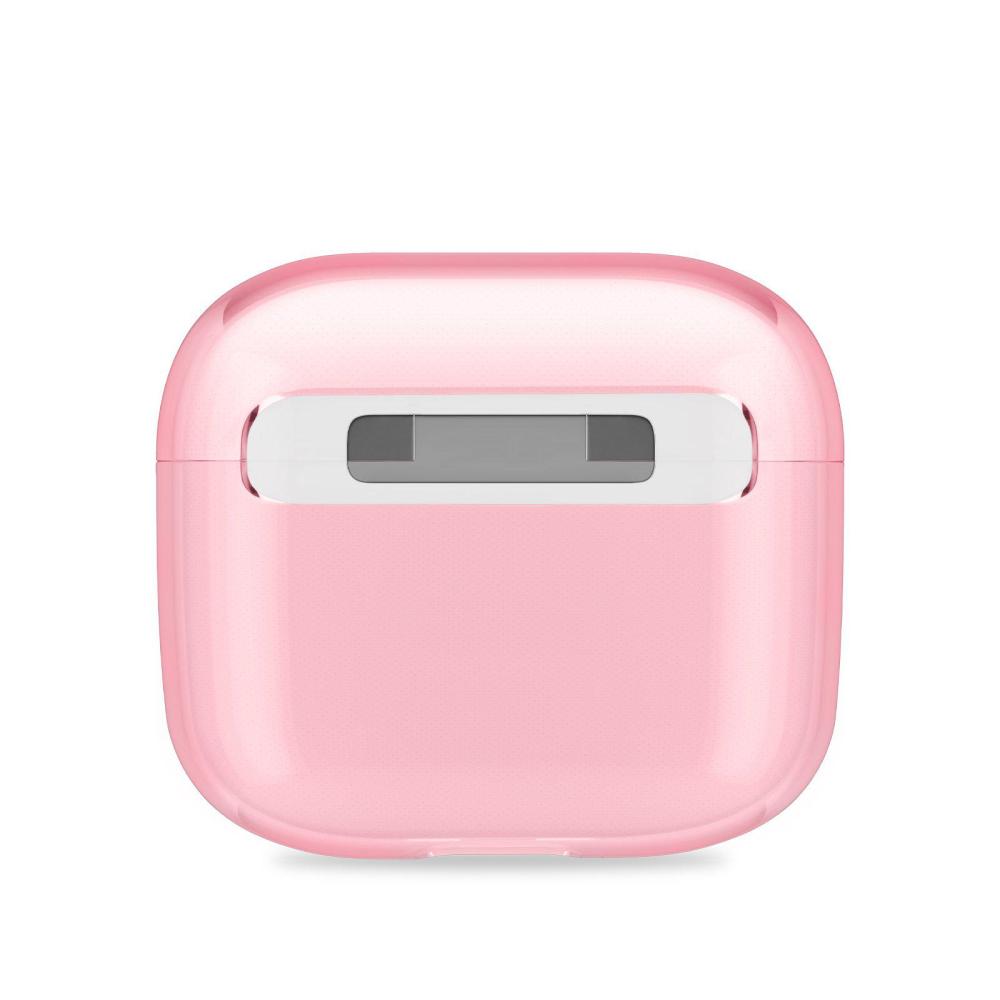 holdit AirPods 3 Skal Seethru Bright Pink