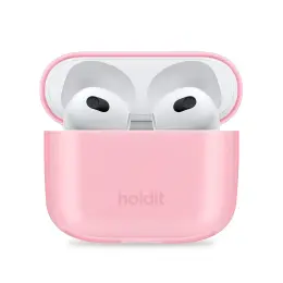 holdit AirPods 3 Skal Seethru Bright Pink