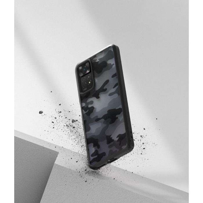 Bild 6, Ringke Xiaomi Redmi Note 11 Pro 5G Skal Fusion Camo Svart