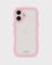 holdit iPhone 16 Plus Skal Wavy Pink/Transparent