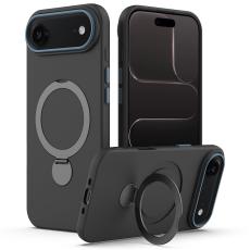 iPhone Air Skal MagSafe Kickstand Hybrid Svart