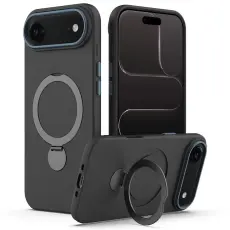 iPhone Air Skal MagSafe Kickstand Hybrid Svart