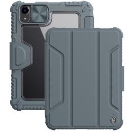 NILLKIN iPad Mini (2021) Fodral Tri-Fold CamShield Bumper Grå