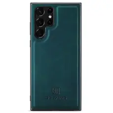 DG.MING Galaxy S24 Ultra Skal Läderbelagt Grön