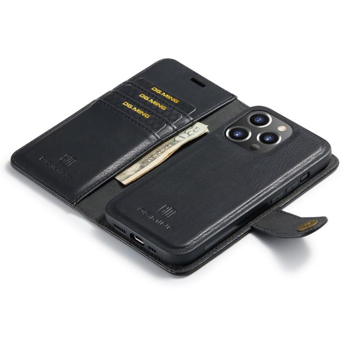 Bild 4, DG.MING iPhone 16 Pro Fodral 2in1 Magnet Svart