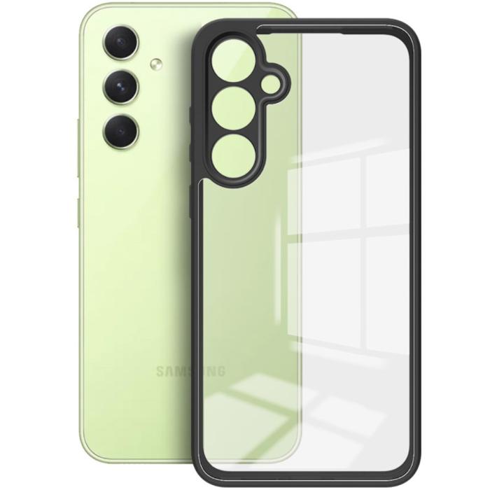Bild 1, IMAK Galaxy A55 5G Skal Hybrid HD Svart/Transparent
