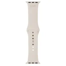 holdit Armband Silikon Apple Watch 38/40/41/42 mm Light Beige