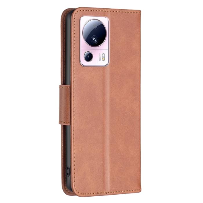 Bild 3, Xiaomi 13 Lite 5G Fodral Solid Shark Läder Brun
