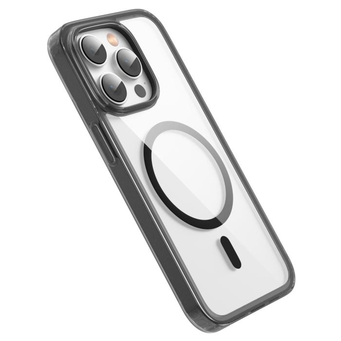 Bild 3, ColorPop iPhone 14 Pro Max Skal CH MagSafe Transparent/Svart