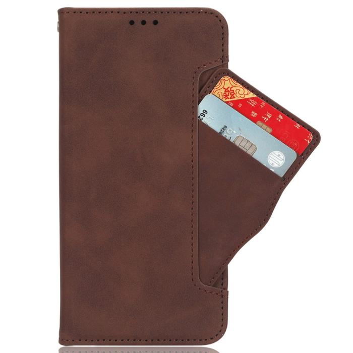 Bild 2, Samsung Galaxy A05s 4G Fodral Med Avtagbart Kortfodral Brun