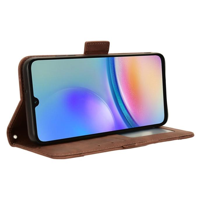 Bild 4, Samsung Galaxy A05s 4G Fodral Med Avtagbart Kortfodral Brun