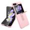 Samsung Galaxy Z Flip 5 Skal Ring Skin Touch Rosa