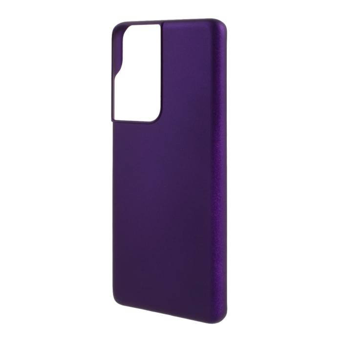 Bild 2, Samsung Galaxy S21 Ultra - Gummi Touch Skal - Lila