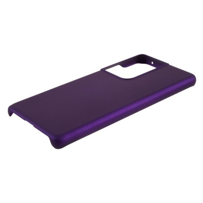 Bild 5, Samsung Galaxy S21 Ultra - Gummi Touch Skal - Lila