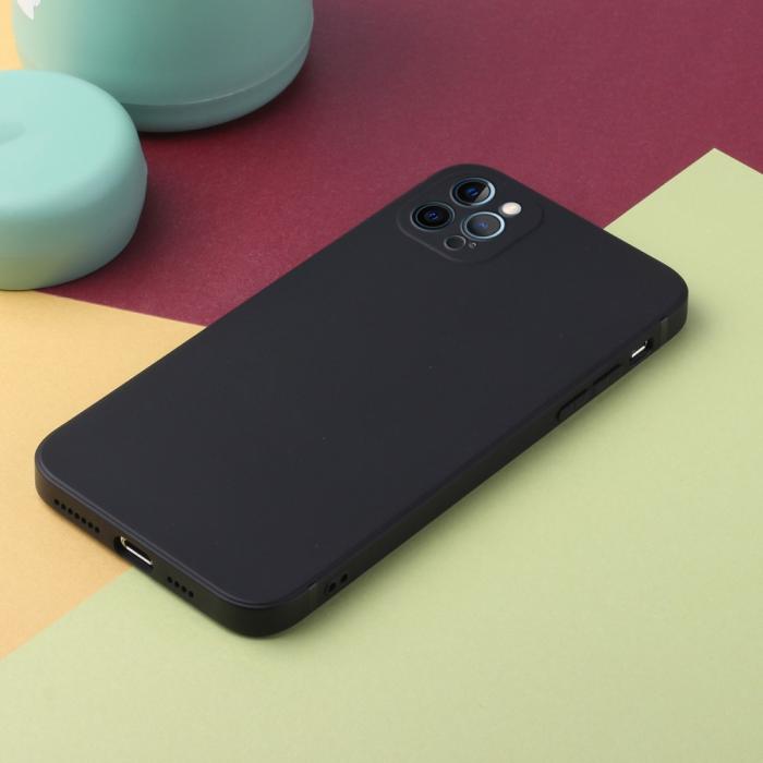 Bild 5, iPhone 13 Pro Max - Mobilskal Slim TPU - Svart