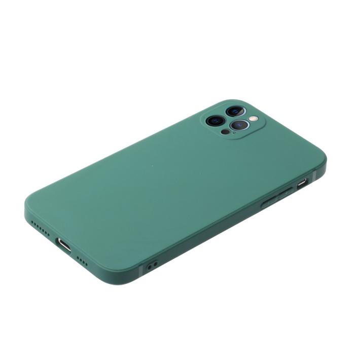 Bild 3, iPhone 13 Pro Max - Mobilskal Slim TPU - Mörk Grön