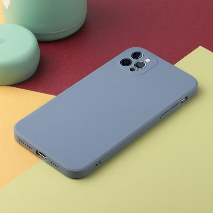 Bild 5, iPhone 13 Pro Max - Mobilskal Slim TPU - Lavender Grå