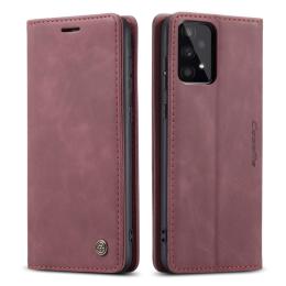 CASEME Samsung Galaxy A53 5G Fodral Retro Läder Röd