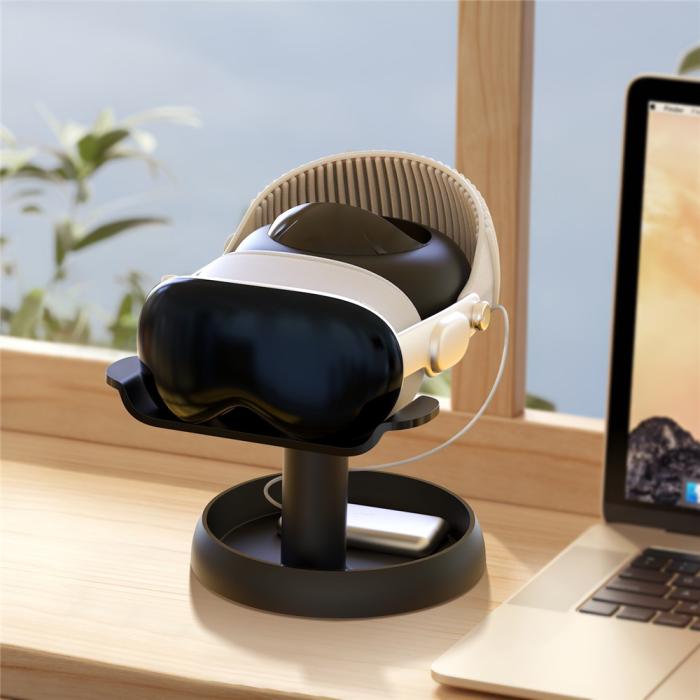 Bild 6, AMVR Apple Vision Pro / VR Headset Ställ Svart