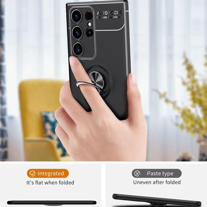 Bild 4, Samsung Galaxy S24 Ultra Skal Ring Blå