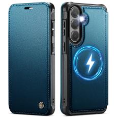 CASEME Samsung Galaxy S26 Skal RFID Pl&aring;nbok Bl&aring;