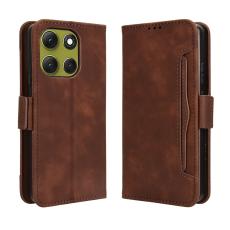 Motorola Moto G86 Power 5G Fodral Med Avtagbart Kortfack Brun