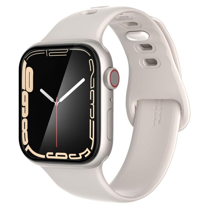 Bild 5, Spigen Apple Watch 41 mm 2-PACK Skärmskydd ProFlex 