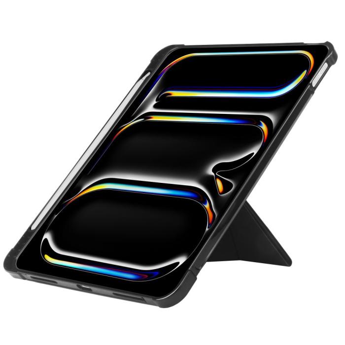 Bild 5, Tech-Protect iPad Pro 13 2024 Fodral SmartCase Origami Svart