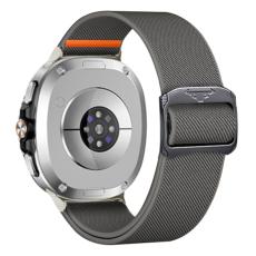 Galaxy Watch 8 46/44/40 mm Armband Justerbart Nylon Gr&aring;