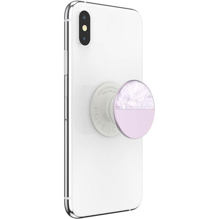 Bild 9, PopSockets Avtagbart Grip med Ställfunktion LUXE Glam Inlay Acetate Lilac