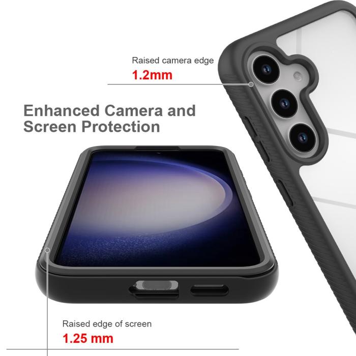Bild 3, Samsung Galaxy S24 Skal 360 Hybrid Defense Svart