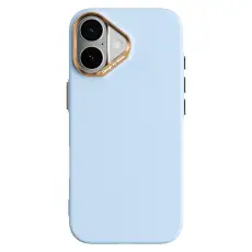 ABEEL iPhone 17 / 18 Skal MagSafe Silikon PC Sky Bl&aring;